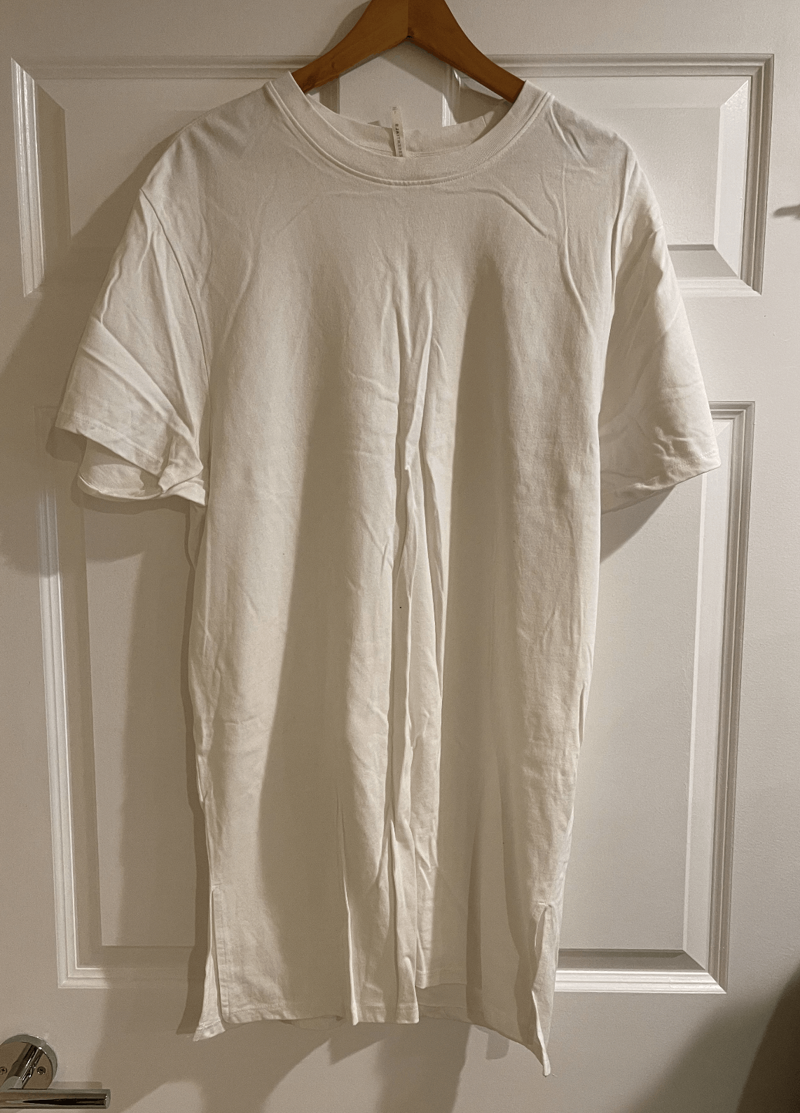 Essentials Essential Long T Shirt L White Hoodie, Sweatshirt | FlexRushtees.com