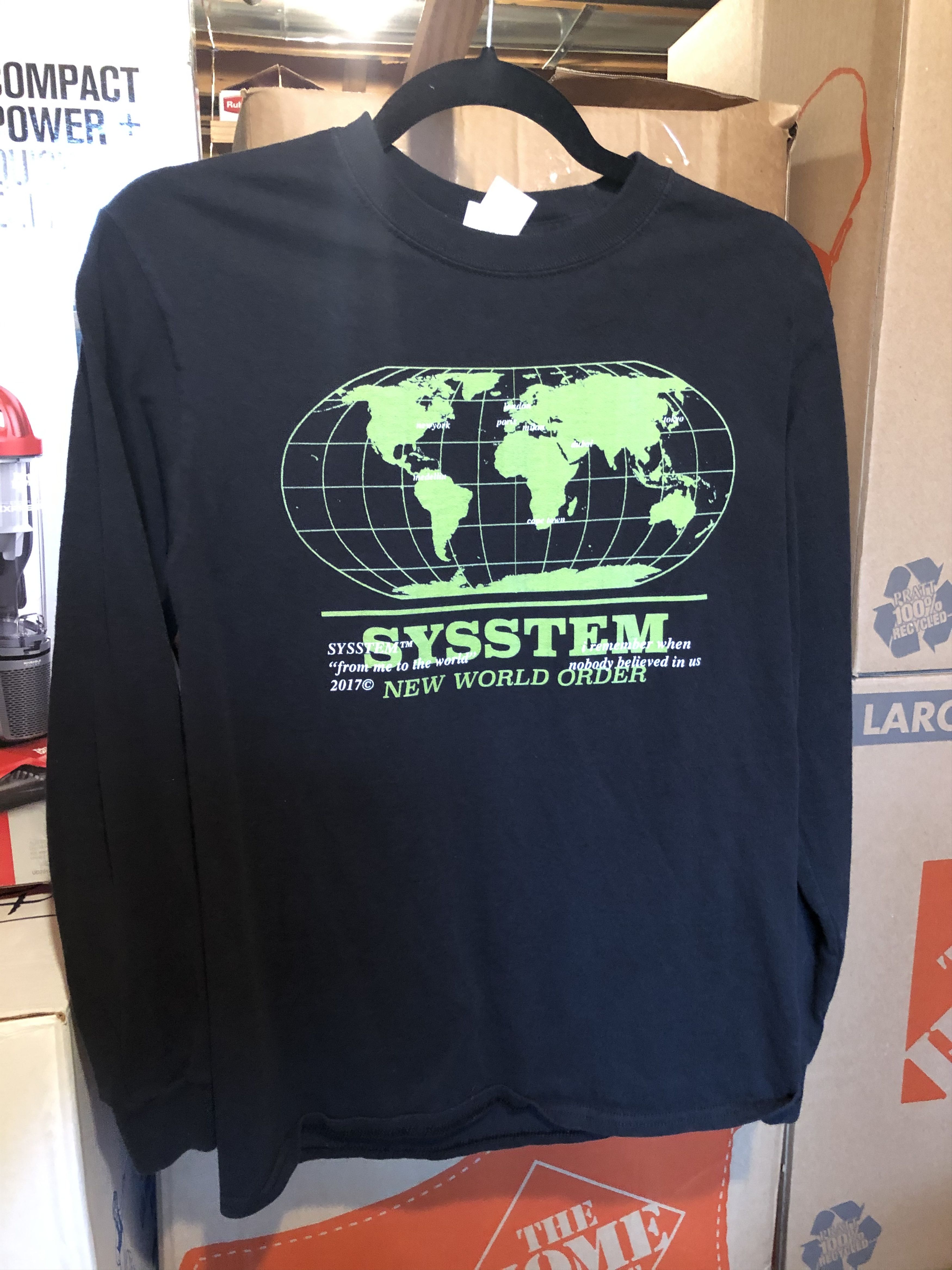 Other Sysstem New World Order Longsleeve T-Shirts, Hoodie, Sweatshirt | FlexRushtees.com