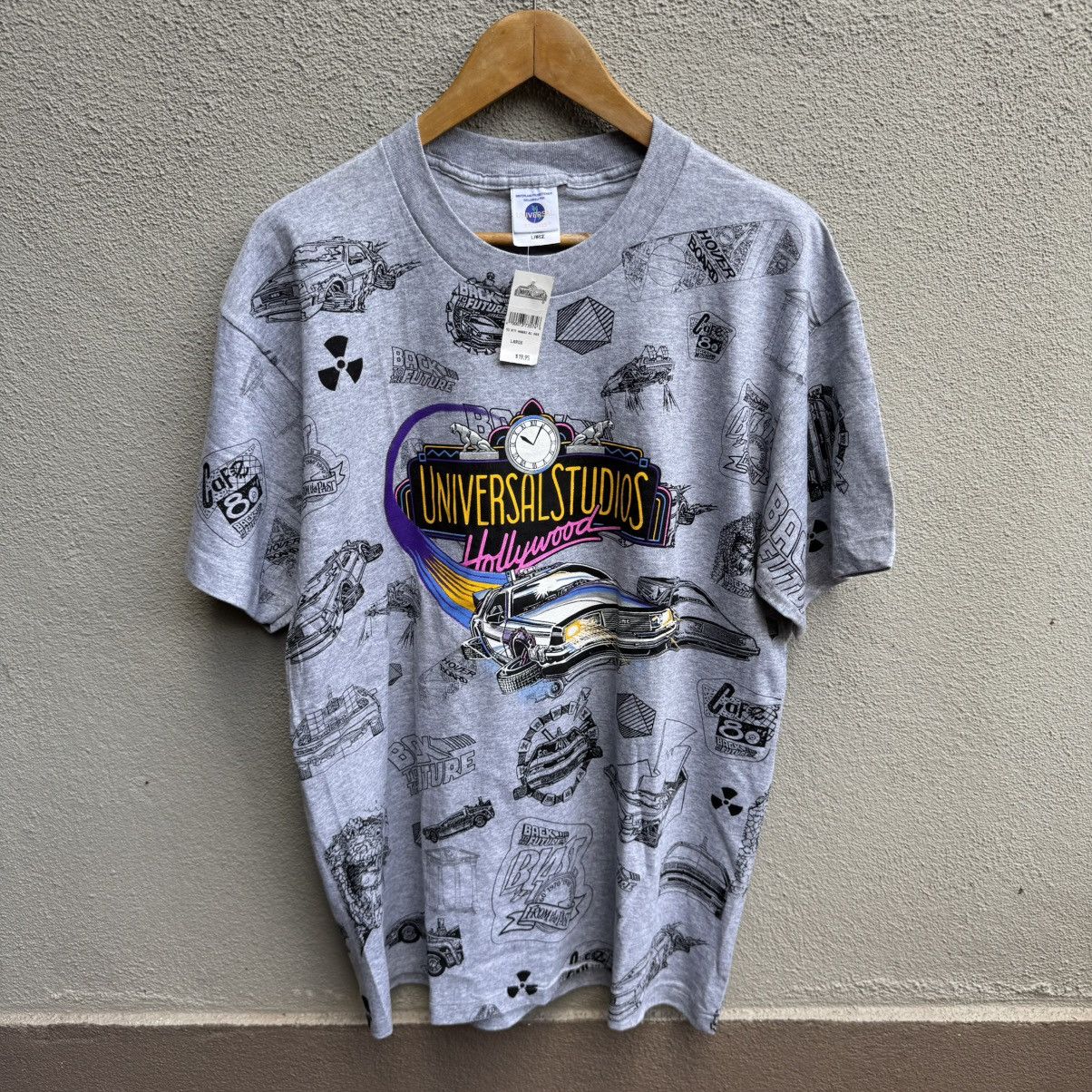 Other Vintage 90s Back To The Future Movie All Over Print Tee