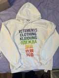 Vetements Rainbow Translation Hoodie T-Shirts, Sweatshirt | FlexRushtees.com