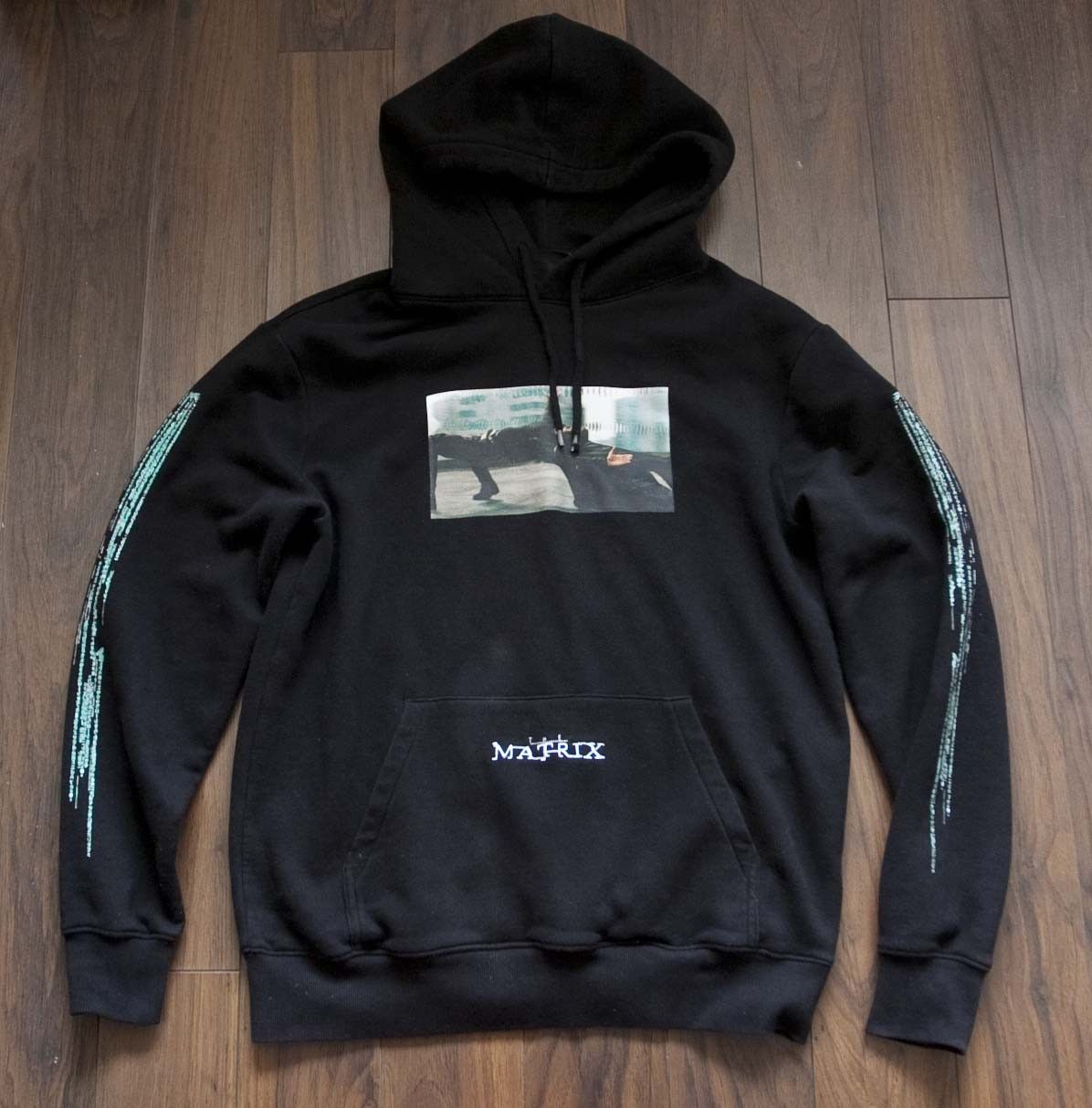 H M Hoodie Size M Black T-Shirts, Sweatshirt | FlexRushtees.com
