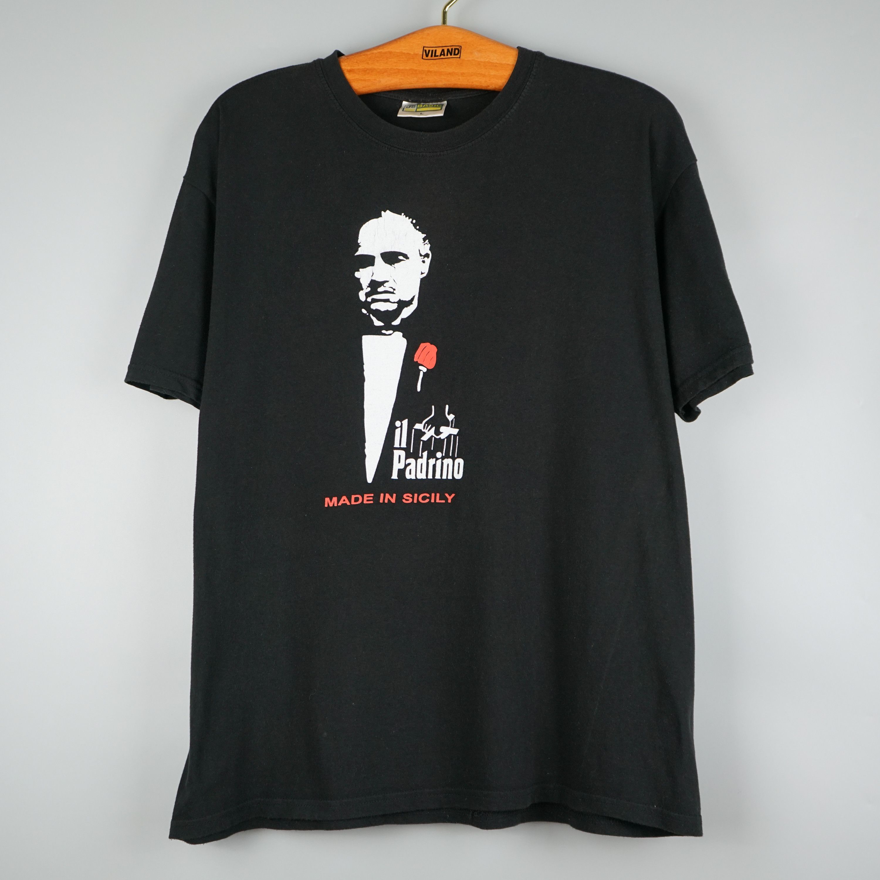 Vintage 1990s The Godfather T Shirt Made In Sicily Hoodie, Sweatshirt | FlexRushtees.com