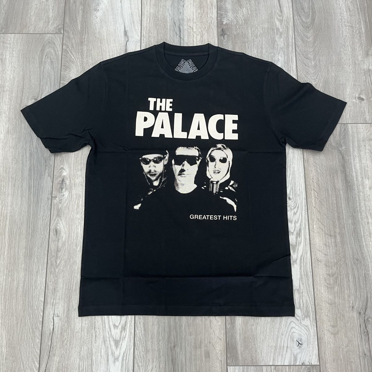 New Palace Greatest Hits Tee Black Large Hoodie, Sweatshirt | FlexRushtees.com