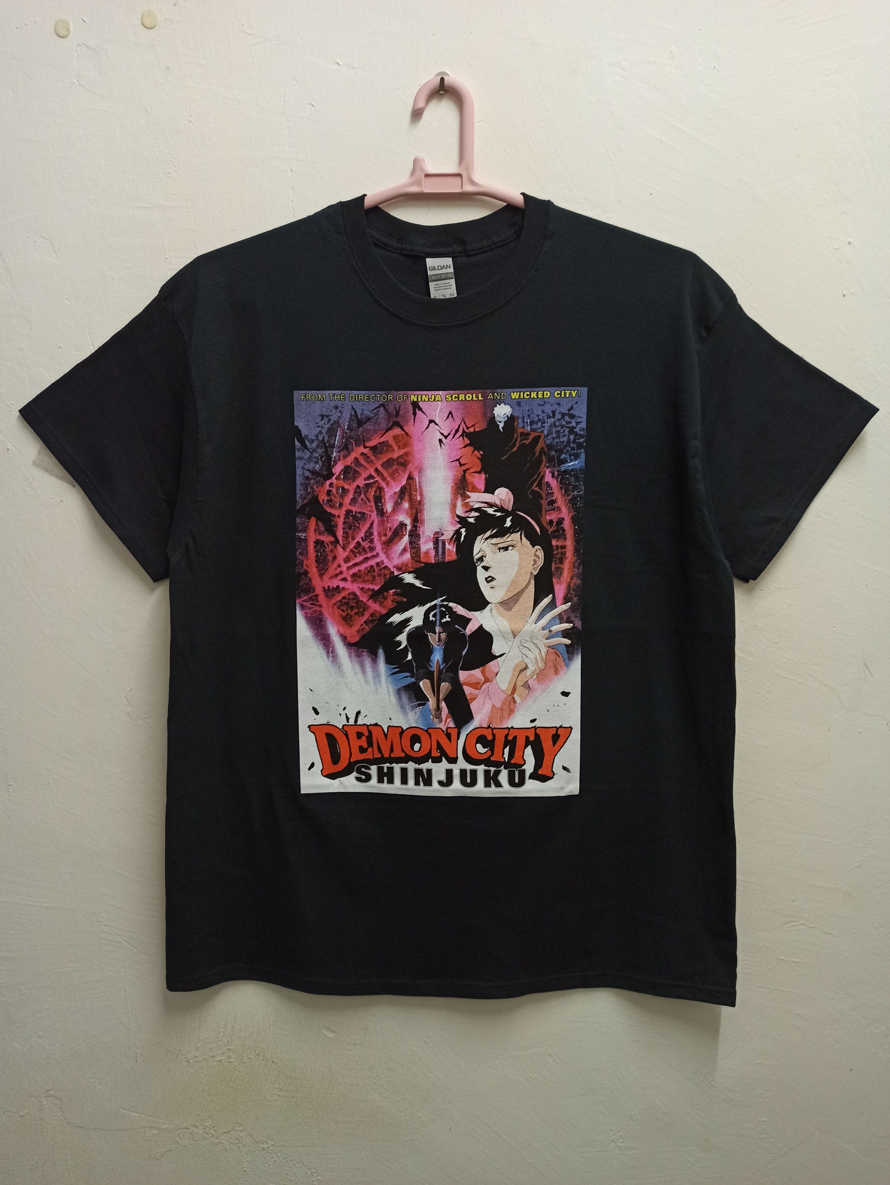 Anime Demon City Shinjuku Anime Poster T Shirt Hoodie, Sweatshirt | FlexRushtees.com