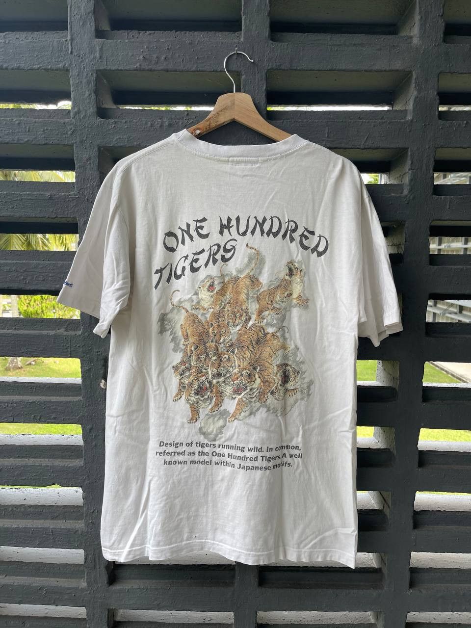 Japanese Brand Vintage Sun Surf One Hundred Tigers T Shirt Hoodie, Sweatshirt | FlexRushtees.com