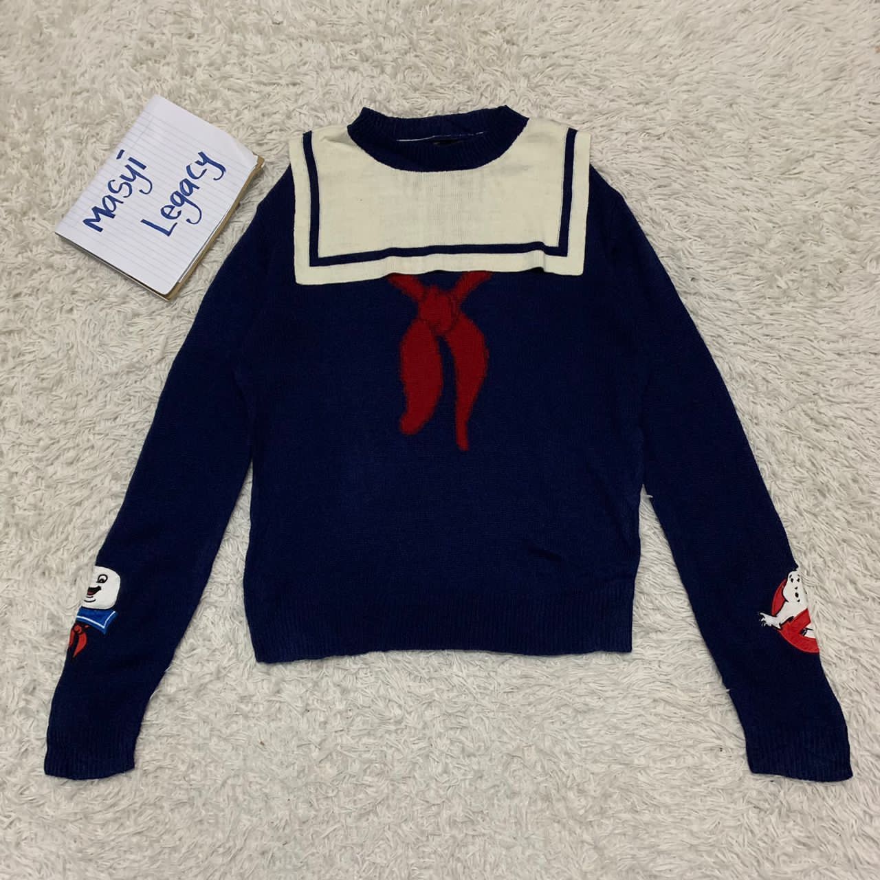 Japanese Brand Ghostbusters Knit Rare Design