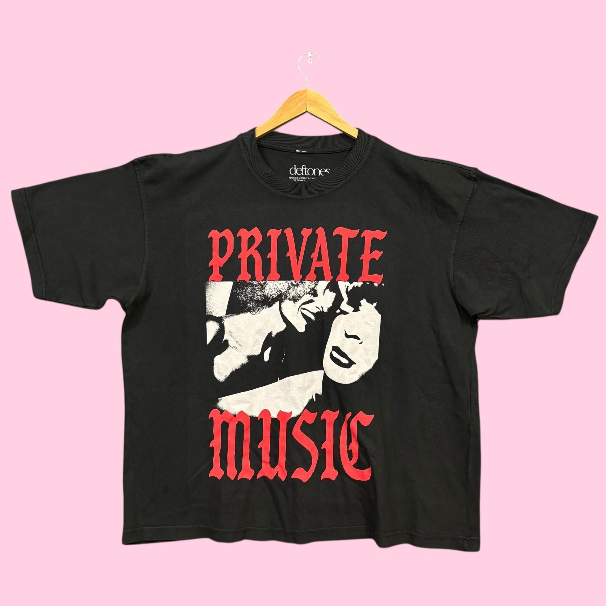 Band Tees Deftones Private Music Album Nu Metal Band Oversized Tee Xl Hoodie, Sweatshirt | FlexRushtees.com