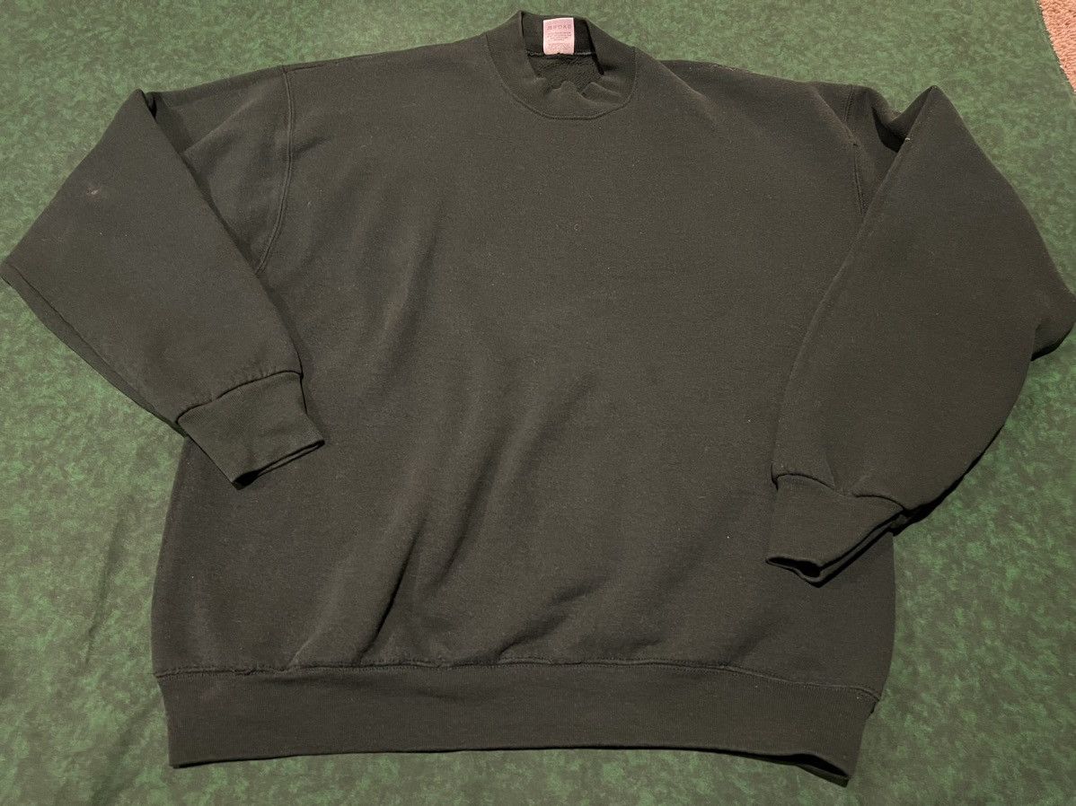 Vintage Fruit Of The Loom Sweatshirt Blank Fleece Pullover