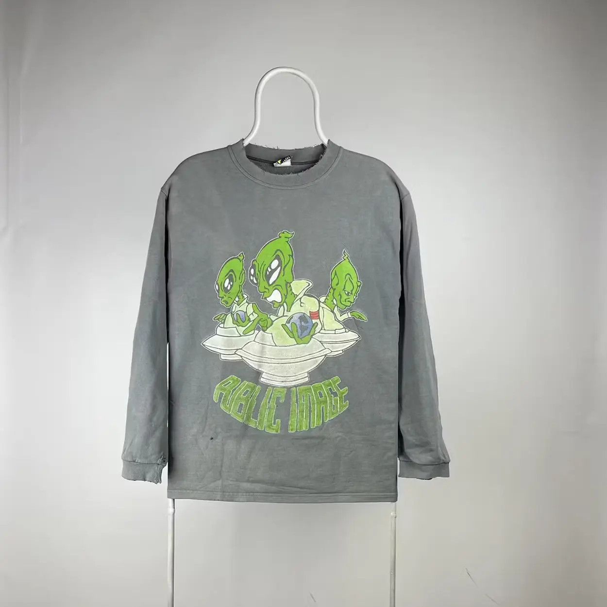 Alien Workshop Public Image Sweatshirt Vtg Alien 90s Size Medium