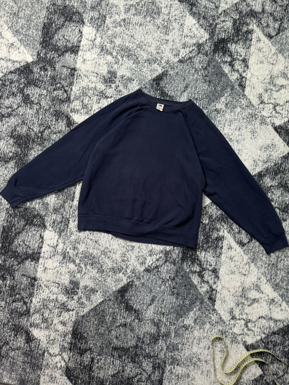 Vintage Fruit Of The Loom Sweatshirt Y2k Basic 90s