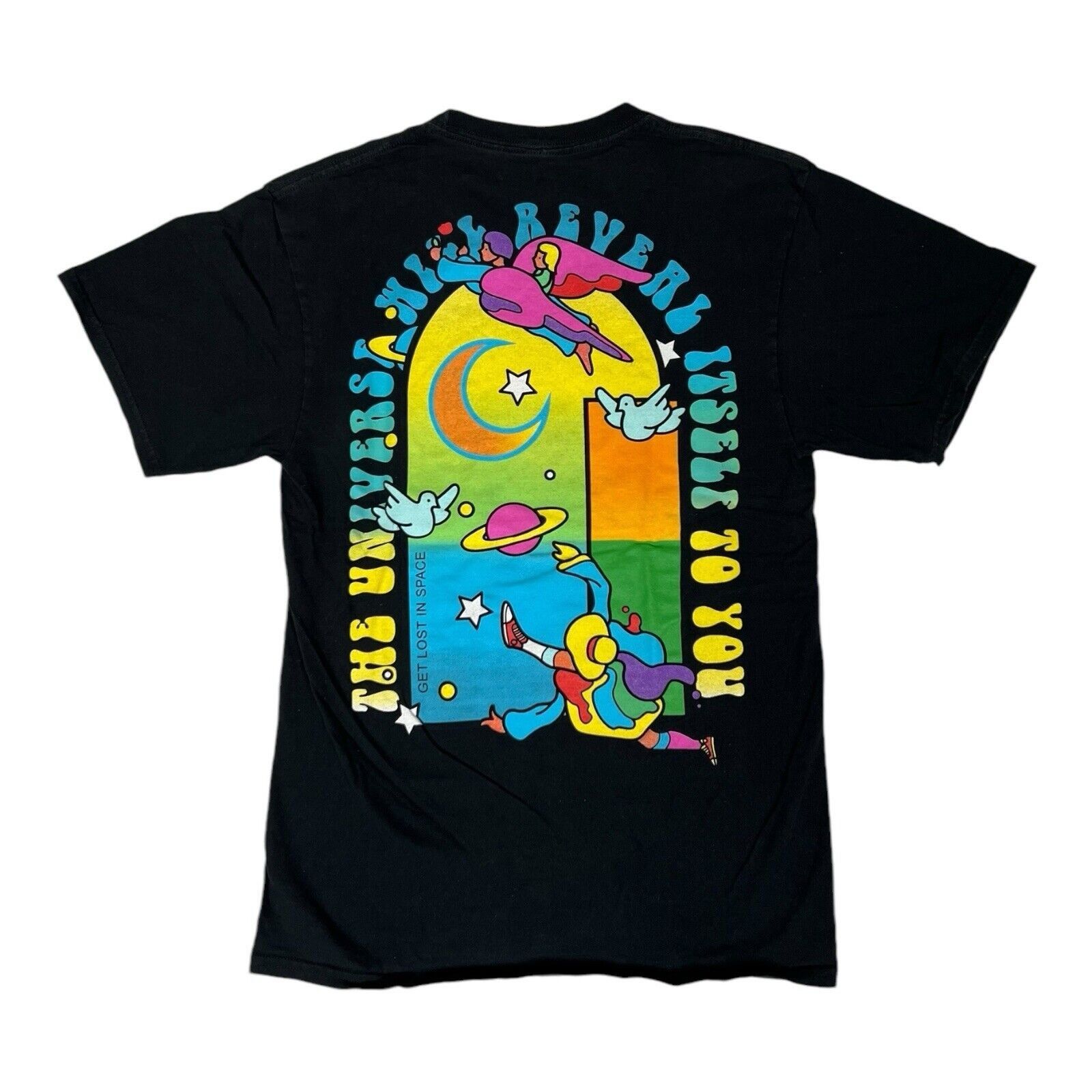 Lab A Lab T Shirt Size Medium Get Lost In Space Graphic Tee