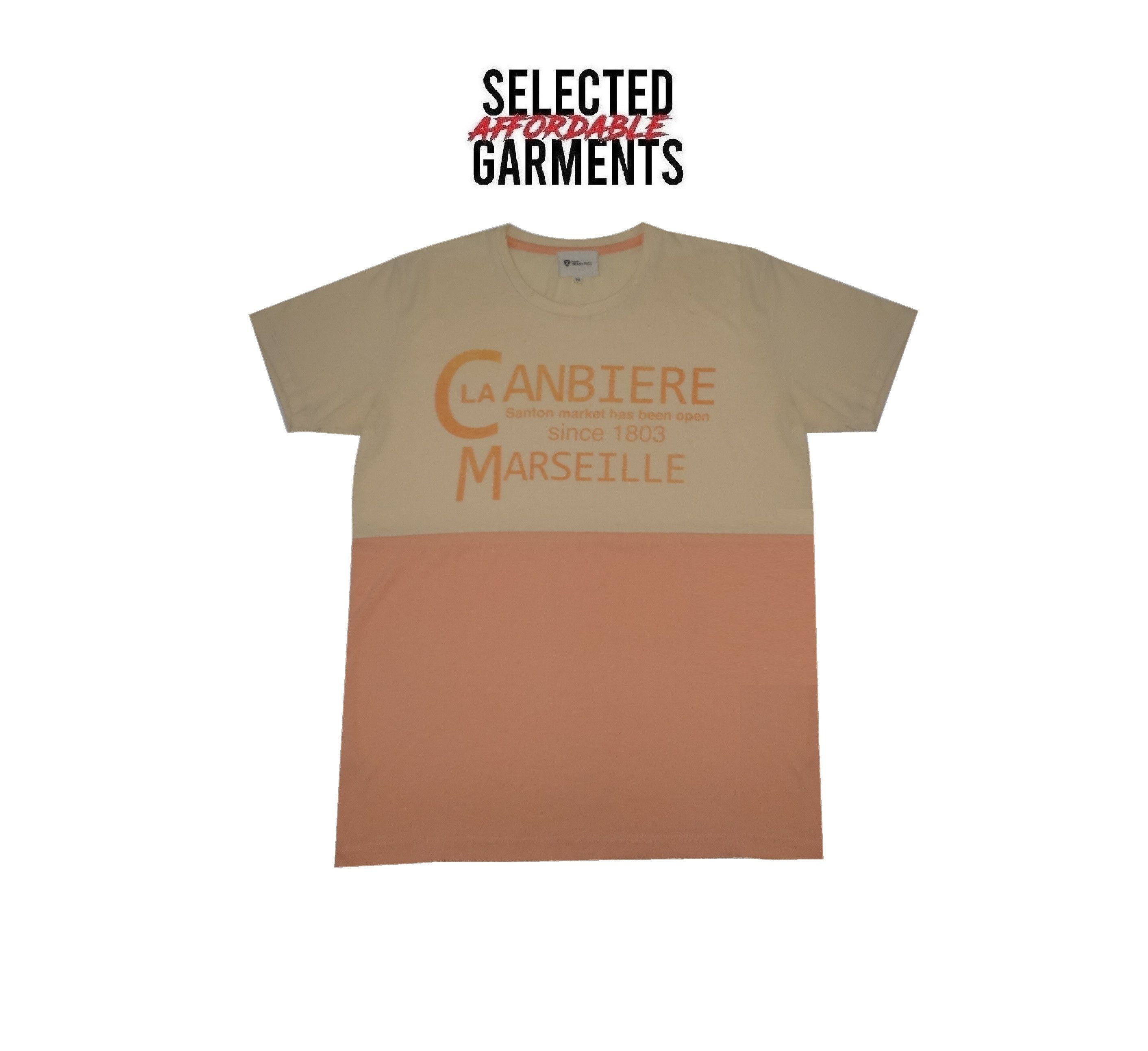 Japanese Brand X Takeo Kikuchi W36 Kikuchi Santon Market Marseille France Summer Tee M