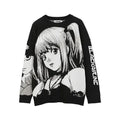 Japanese Brand New Anime Death Note Designer Knitted Misa Sweater