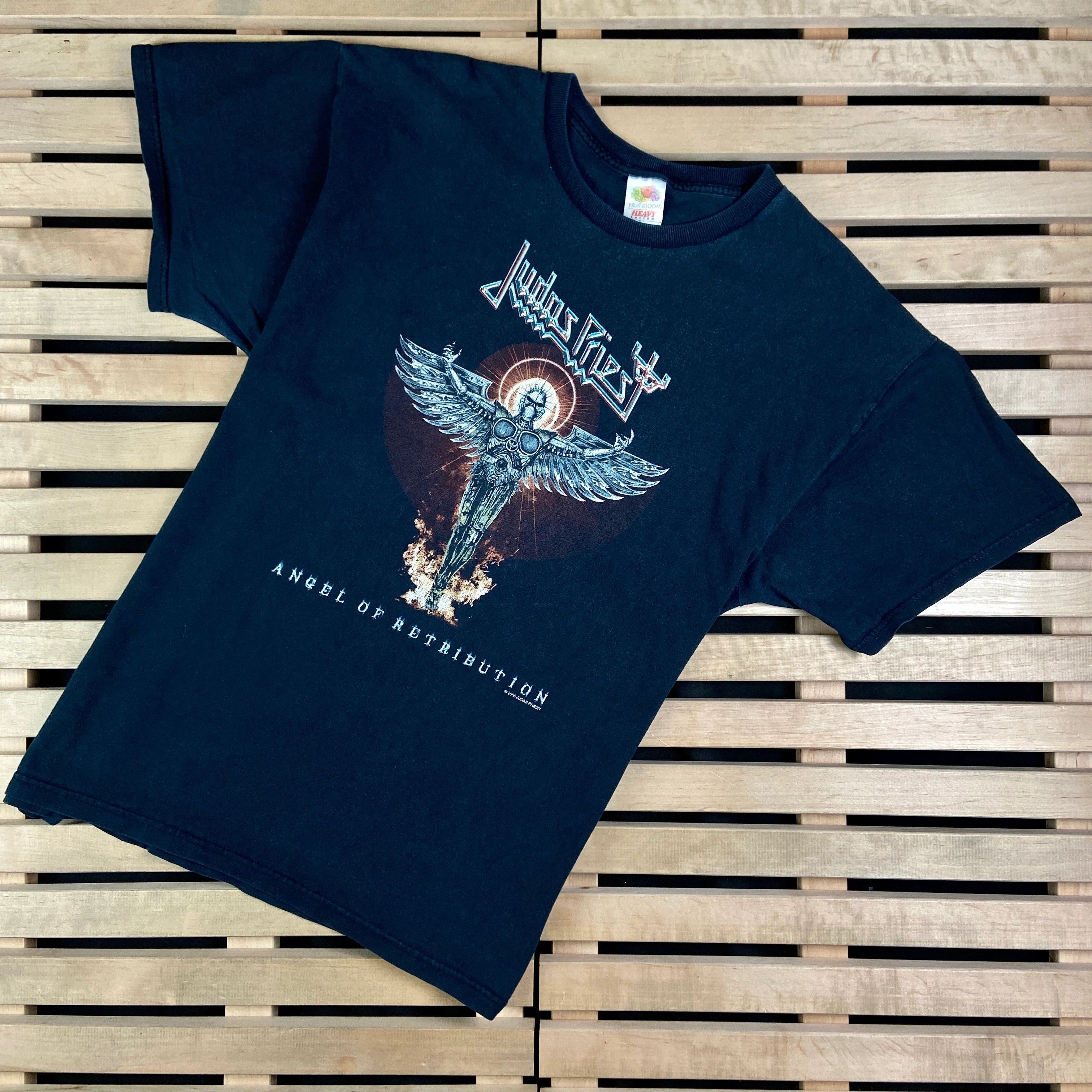 Judas Priest X Vintage Mens Vintage T Shirt Angel Of Retribution 2005 Size Xl Hoodie, Sweatshirt | FlexRushtees.com