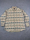 Woolrich Woolen Mills John Rich Bros Woolrich Shirt Navajo Design