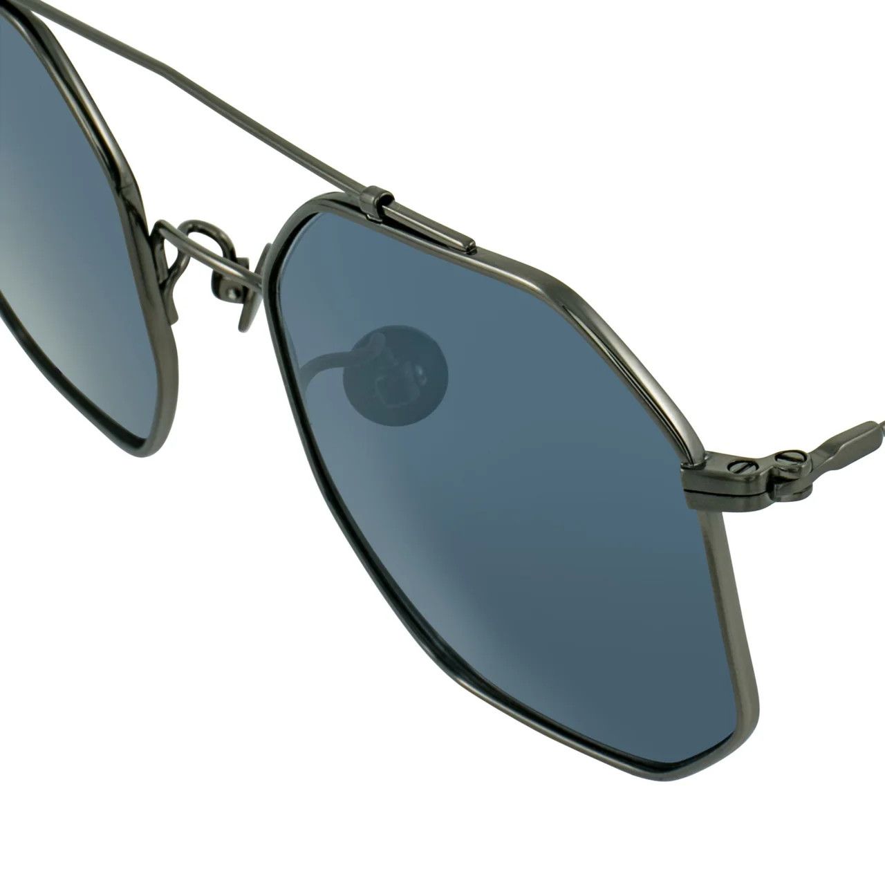 Demeulemeester Ann Demeulemeester Sunglasses Square Brushed Gun Metal