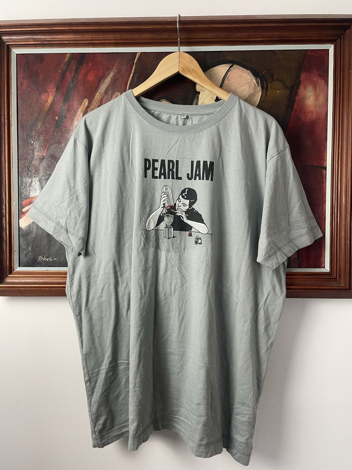 Vintage Y2k Pearl Jam Band Tee Rare Rock Hype Streetwear Hoodie, Sweatshirt | FlexRushtees.com