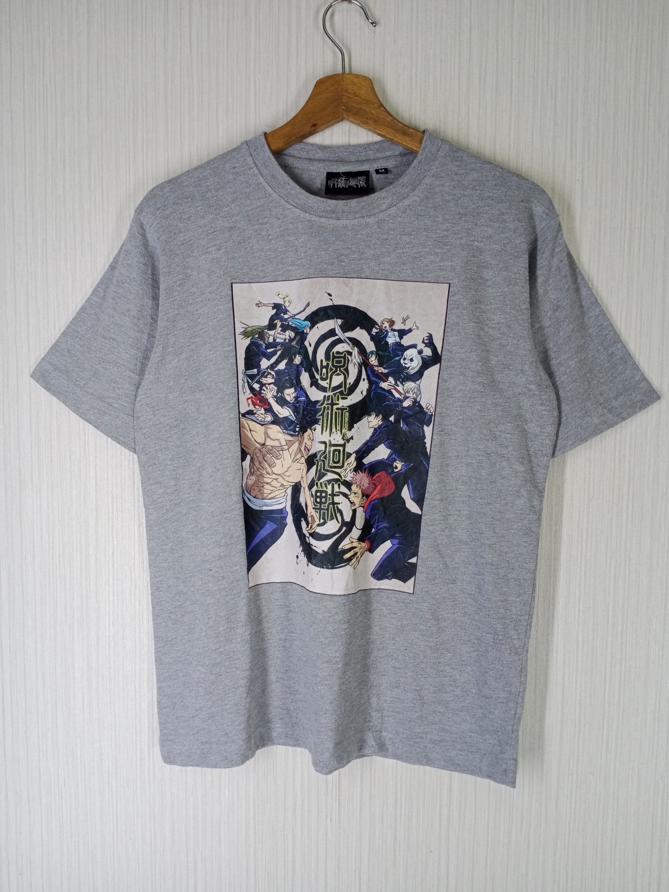 Japanese Brand X Vintage Rare Vintage Jujutsu Kaisen Anime Manga Tshirt