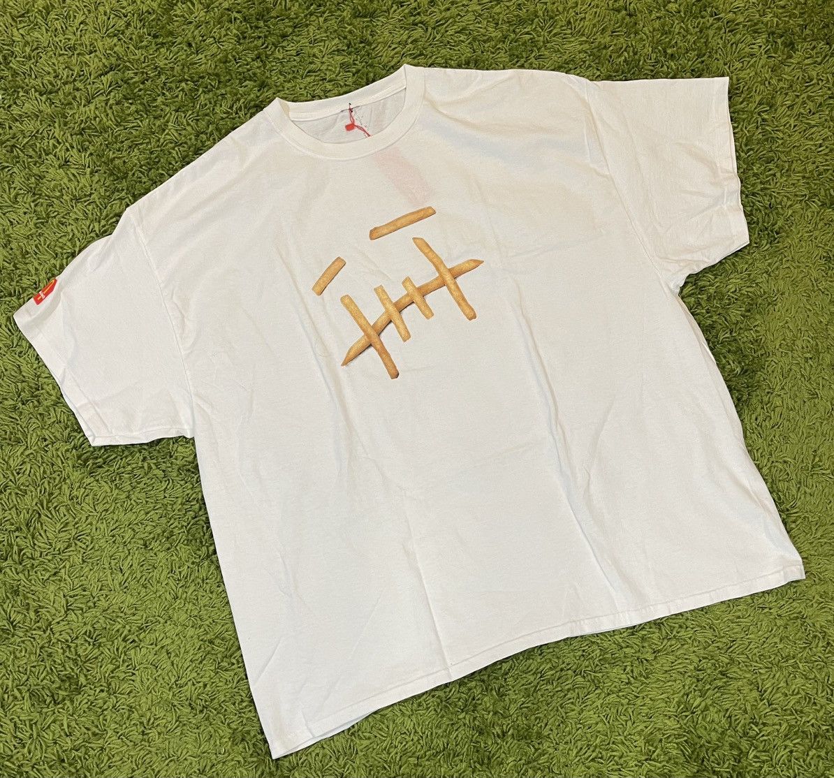 Scott Travis Scott Mcdonald S French Fry Tee Brand New Size 2xl Hoodie, Sweatshirt | FlexRushtees.com