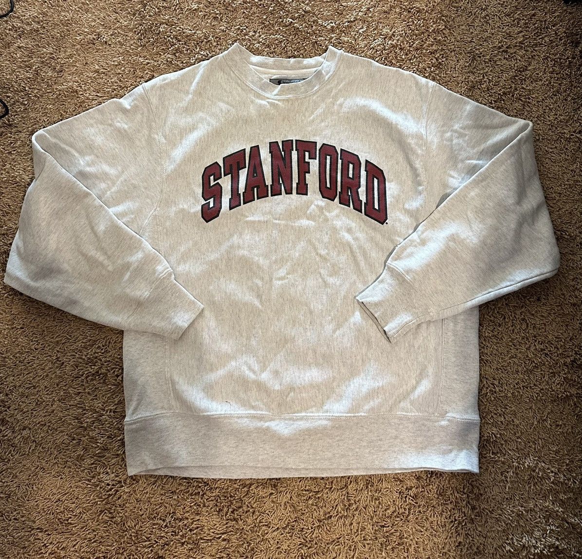 Champion Vintage Reverse Weave 90s Stanford Crewneck Sweatshirt M T-Shirts, Hoodie | FlexRushtees.com