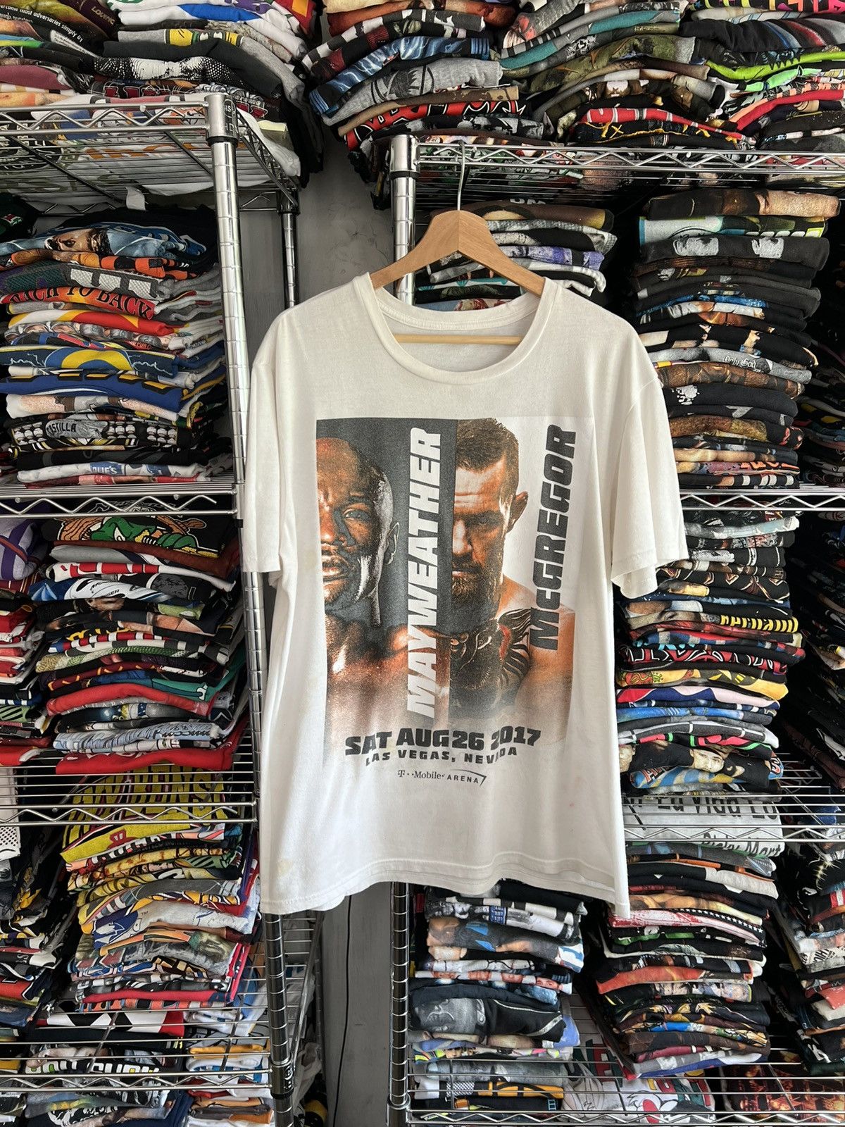 Vintage 2017 Mayweather Vs Mcgregor Boxing Promo Tee Hoodie, Sweatshirt | FlexRushtees.com