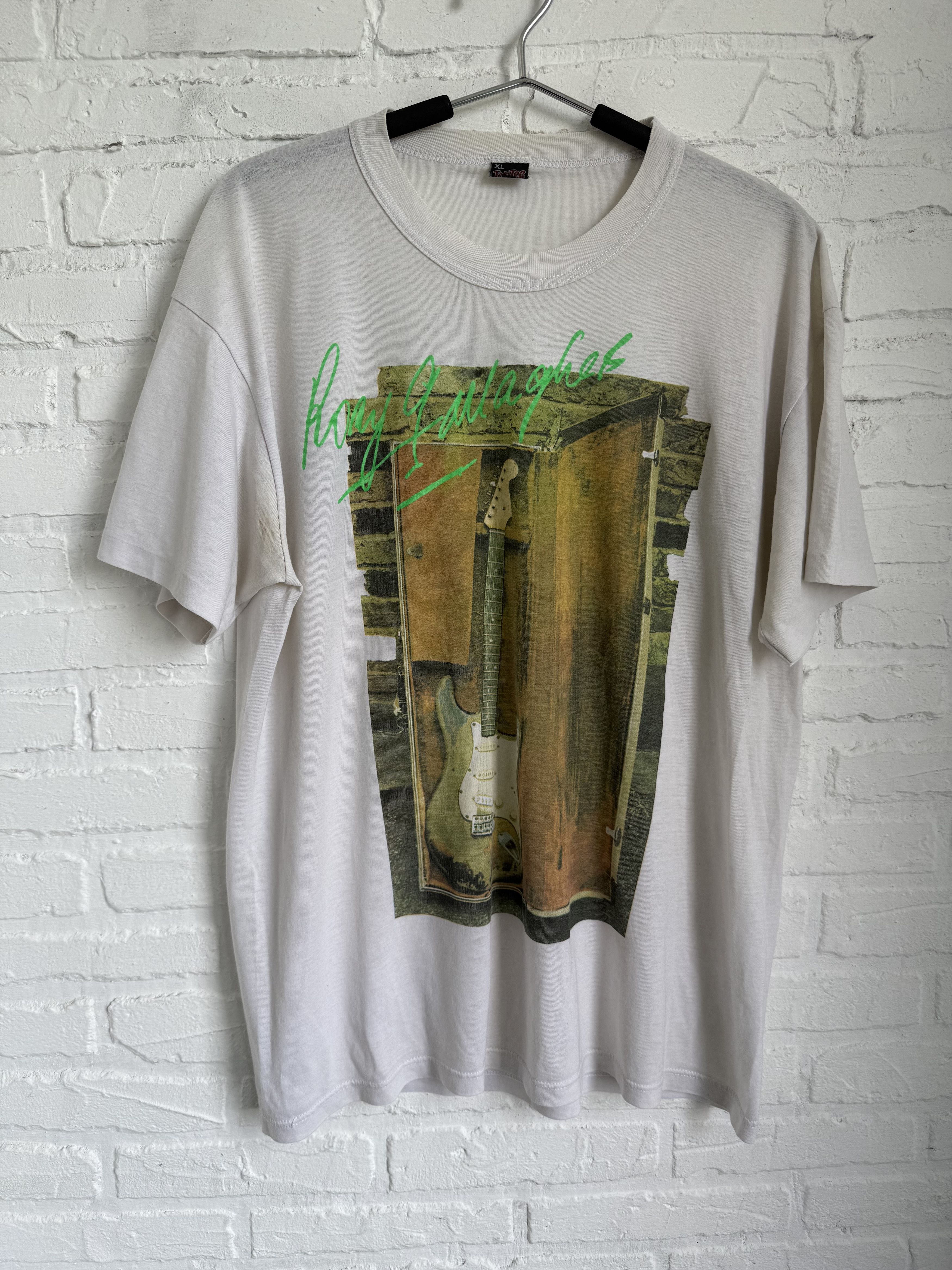 Vintage 80s Rory Gallagher Uk Concert Tour T Shirt Hoodie, Sweatshirt | FlexRushtees.com