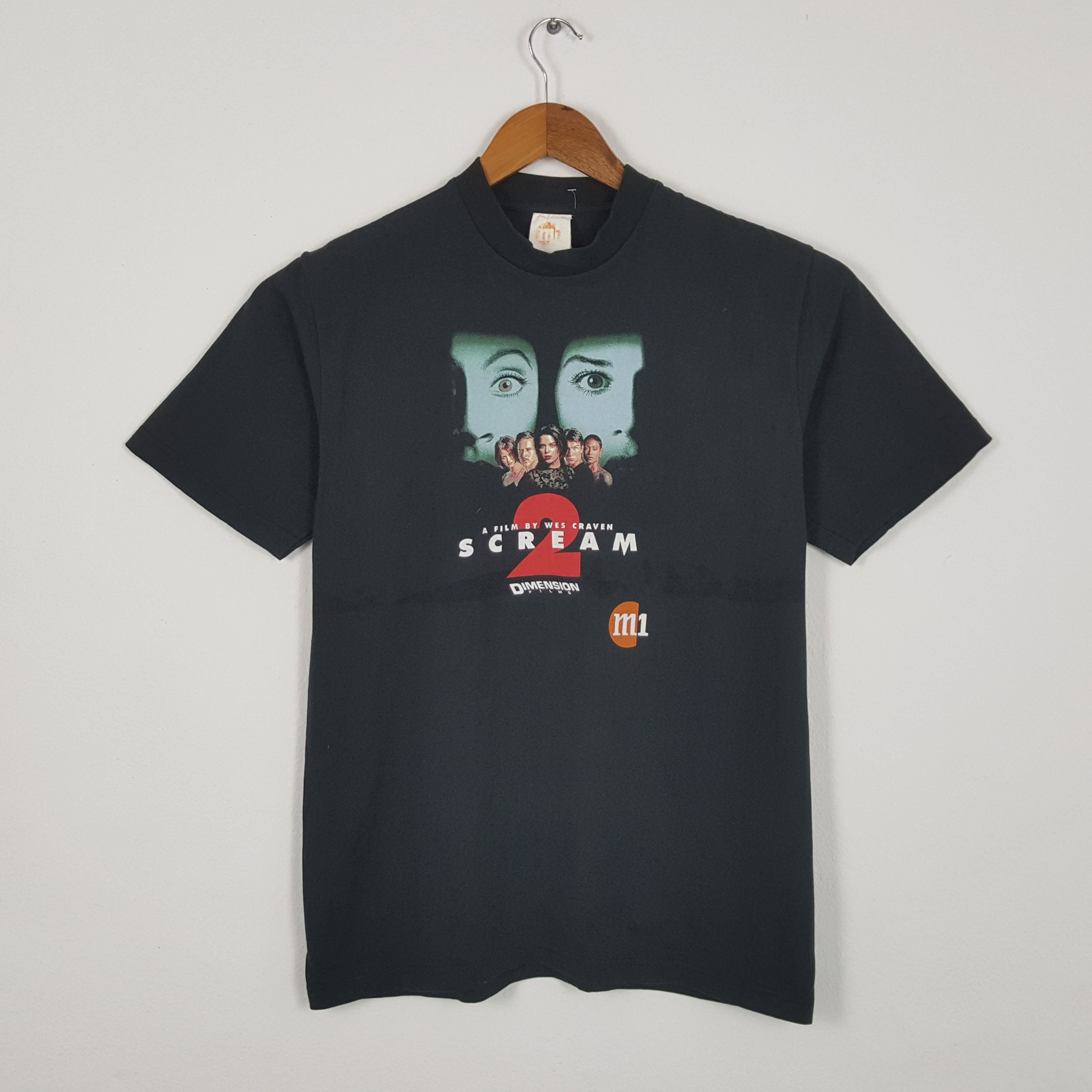 Vintage Scream 2 American Horror Movie T Shirts C143n59