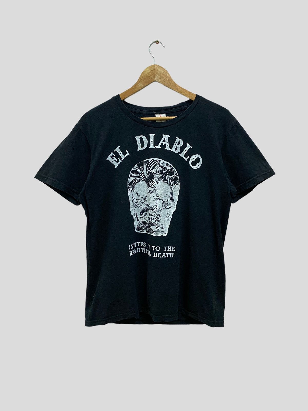 Japanese Brand El Diablo Invites To Beautiful Death Tshirt