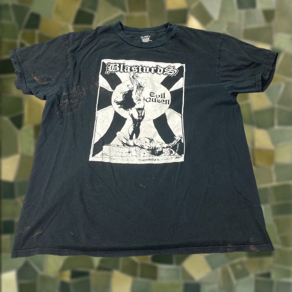 Vintage Puritan Heavy Metal Shirt Mens Xl Black Graphic Print 80s 90s Concert Halloween