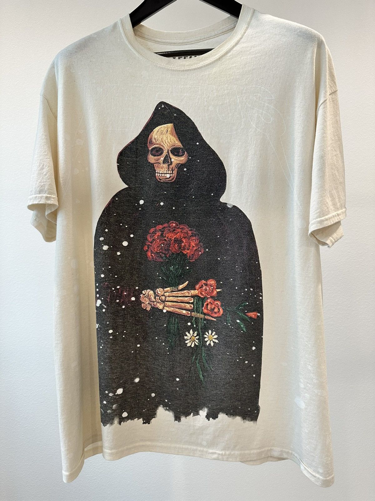 Kanye West Yeezus Tour 2014 Bleach Splatter Tee Hoodie, Sweatshirt | FlexRushtees.com