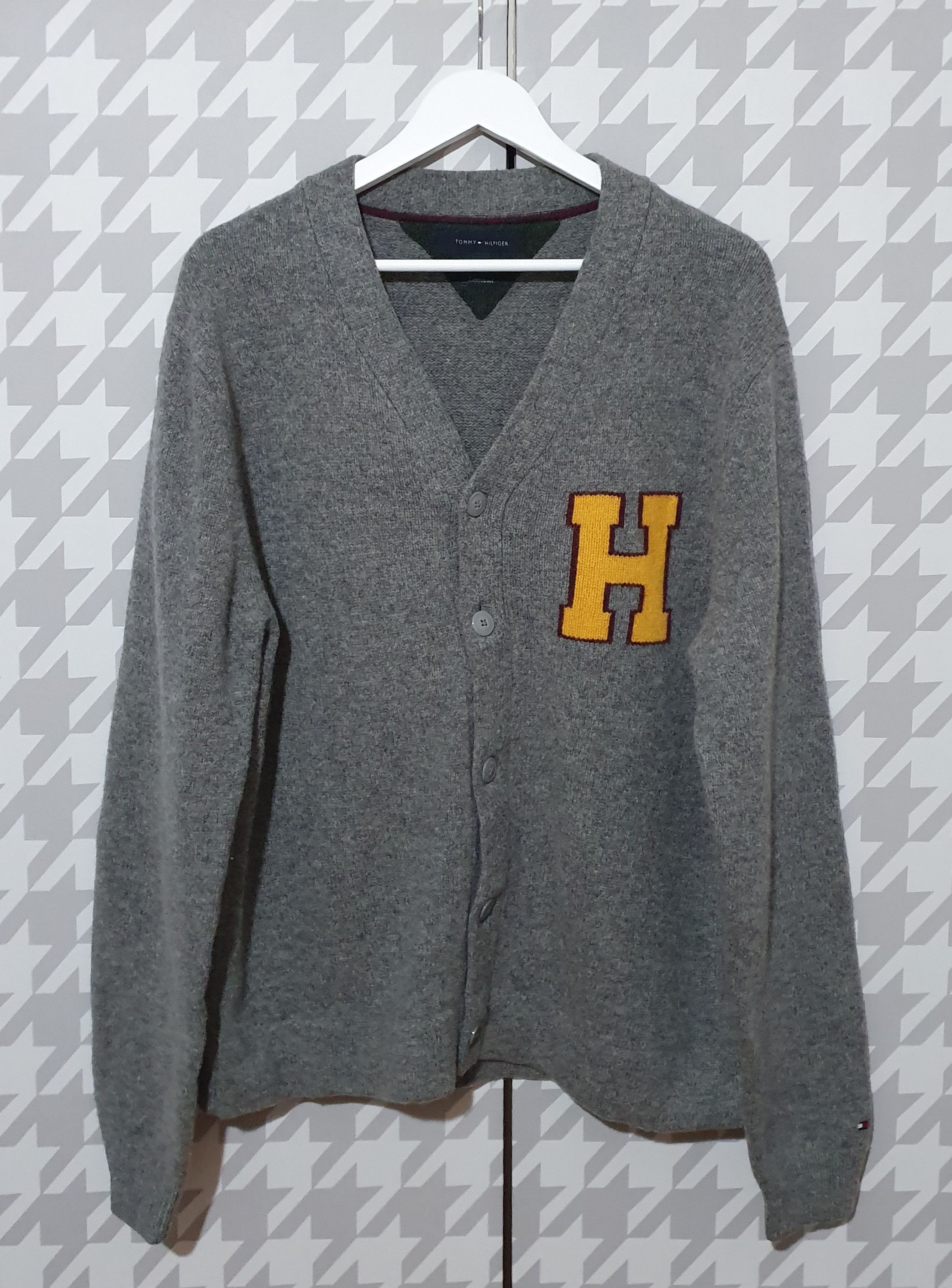 Hilfiger Tommy Hilfiger Lambswool Cardigan Grey T-Shirts, Hoodie, Sweatshirt | AU16VibeMintTees.com