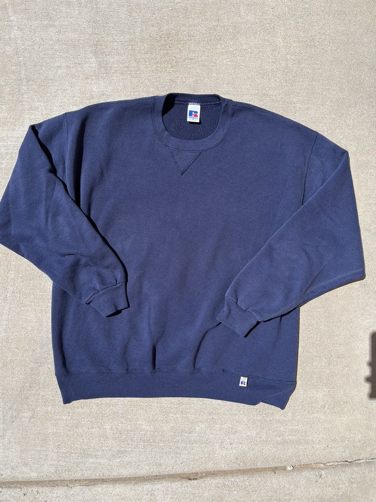 Vintage Crazy Russell Athletic Crewneck Boxy