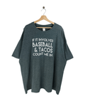 Vintage Baseball Tacos Count Me In Funny Humor Quote Tee Hoodie, Sweatshirt | FlexRushtees.com