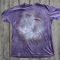 Vintage Smithsonian Space Galaxy T Shirt Mens Large 90s Nasa Air And Space Museum Purple Gra