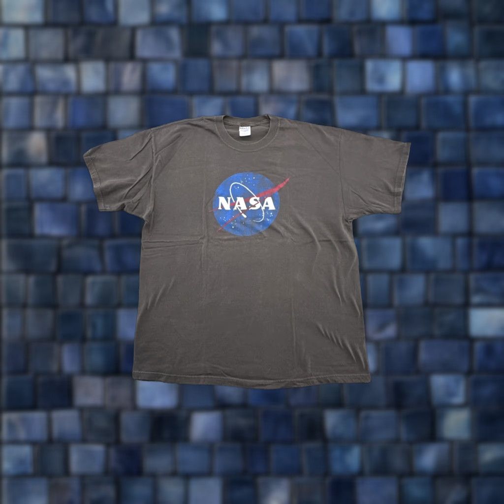 Nasa Vintage M O Knits Nasa T Shirt Men S Xl Gray Space Graphic T Shirt