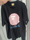 Bape Sakura By Bathing Ape Tee Black Hoodie, Sweatshirt | FlexRushtees.com