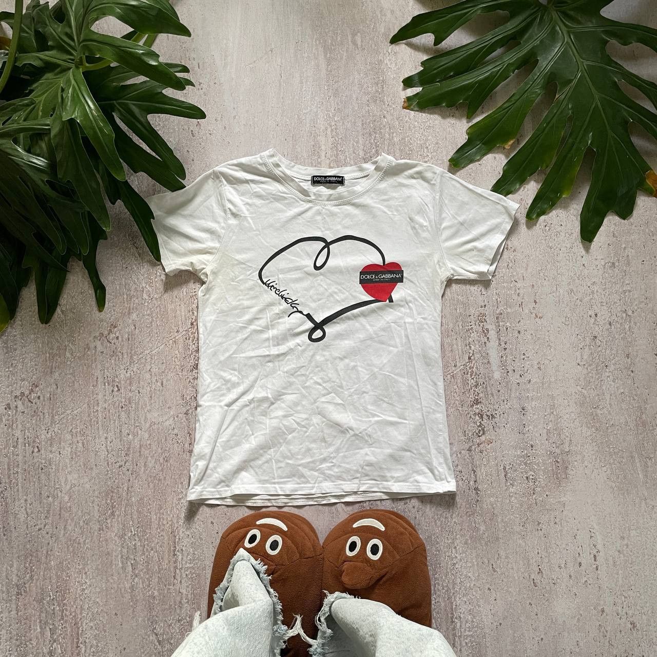 Seditionaries X Vintage Vintage Y2k Dolce Gabbana Hype Rare Heart T Shirt Hoodie, Sweatshirt | FlexRushtees.com
