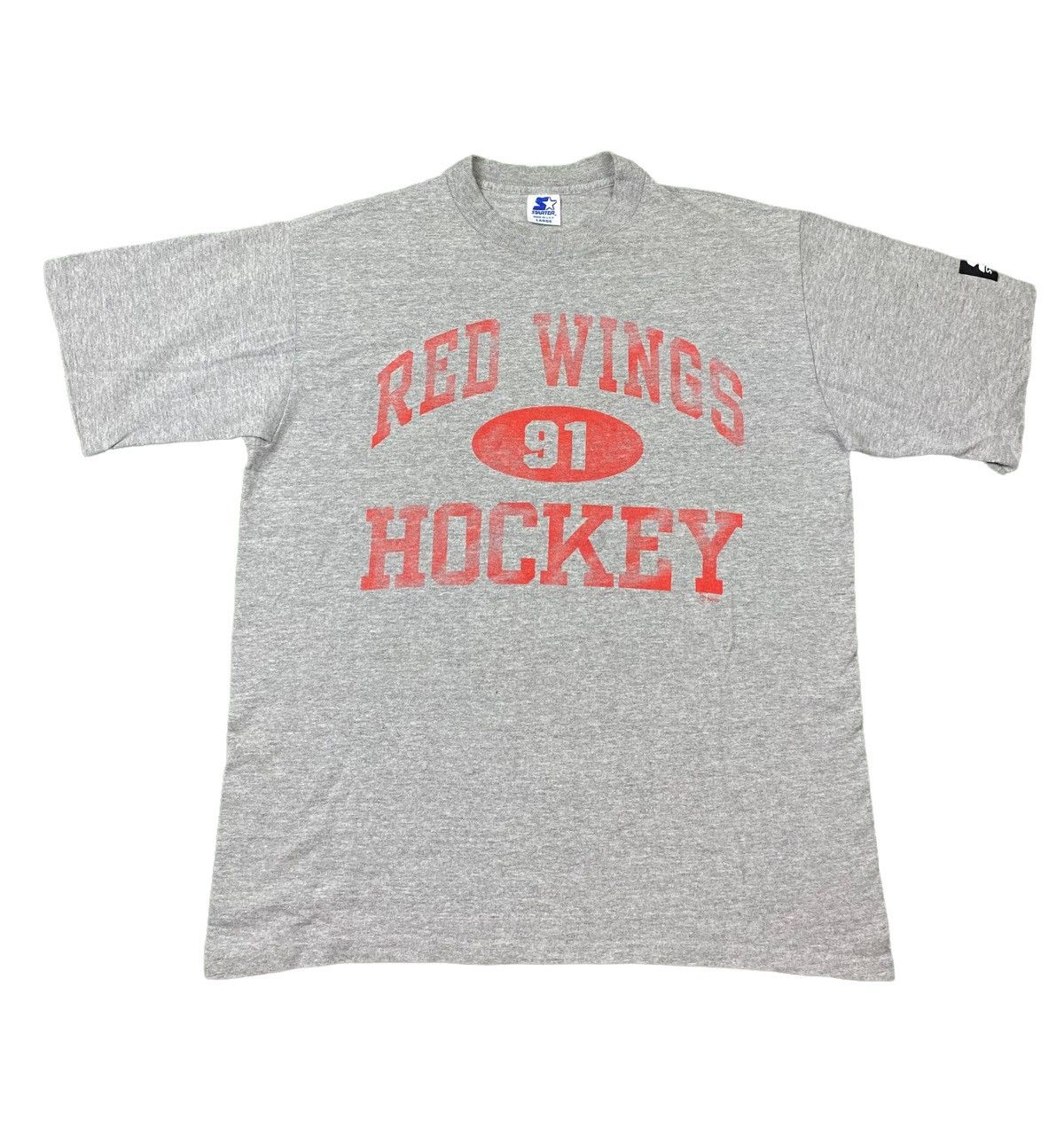 Starter X Vintage Vintage Starter Red Wings Hockey T Shirt