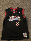 Ness Mitchell And Ness Vintage Og Allen Iverson Sixers Jersey