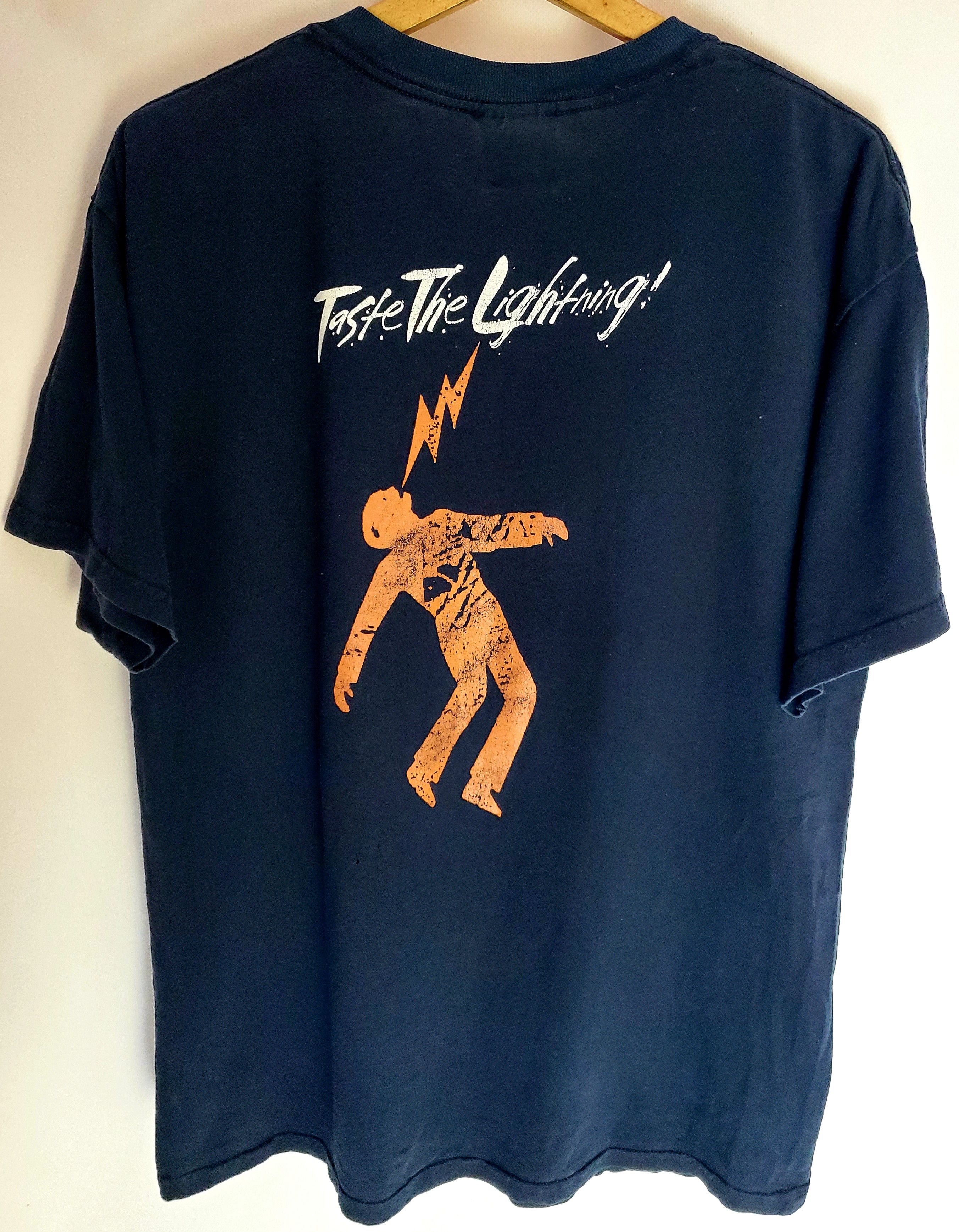 Vintage Green Day Taste The Lighting Tshirt Size L Hoodie, Sweatshirt | FlexRushtees.com