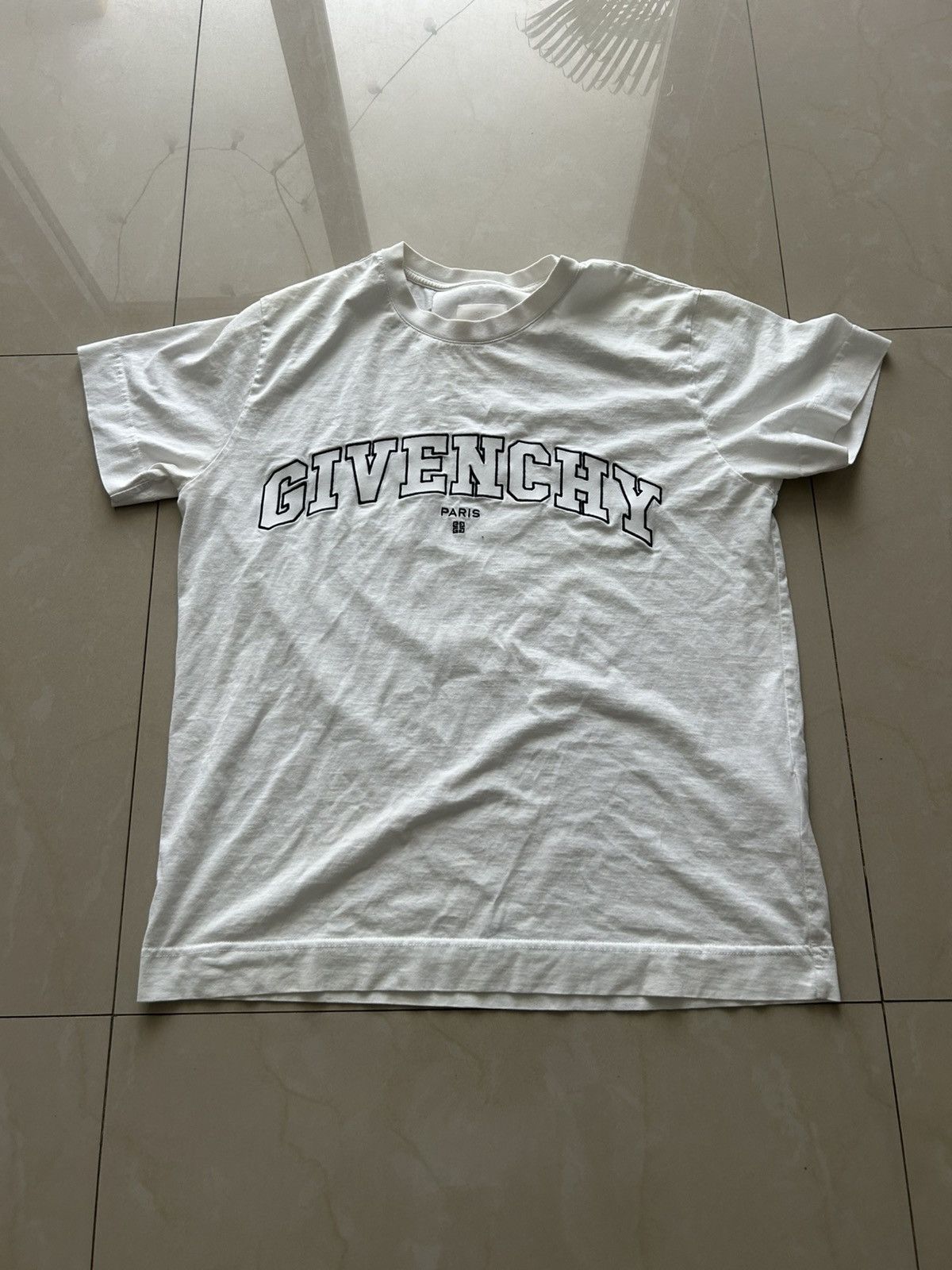Givenchy College Logo Tee Hoodie, Sweatshirt | FlexRushtees.com