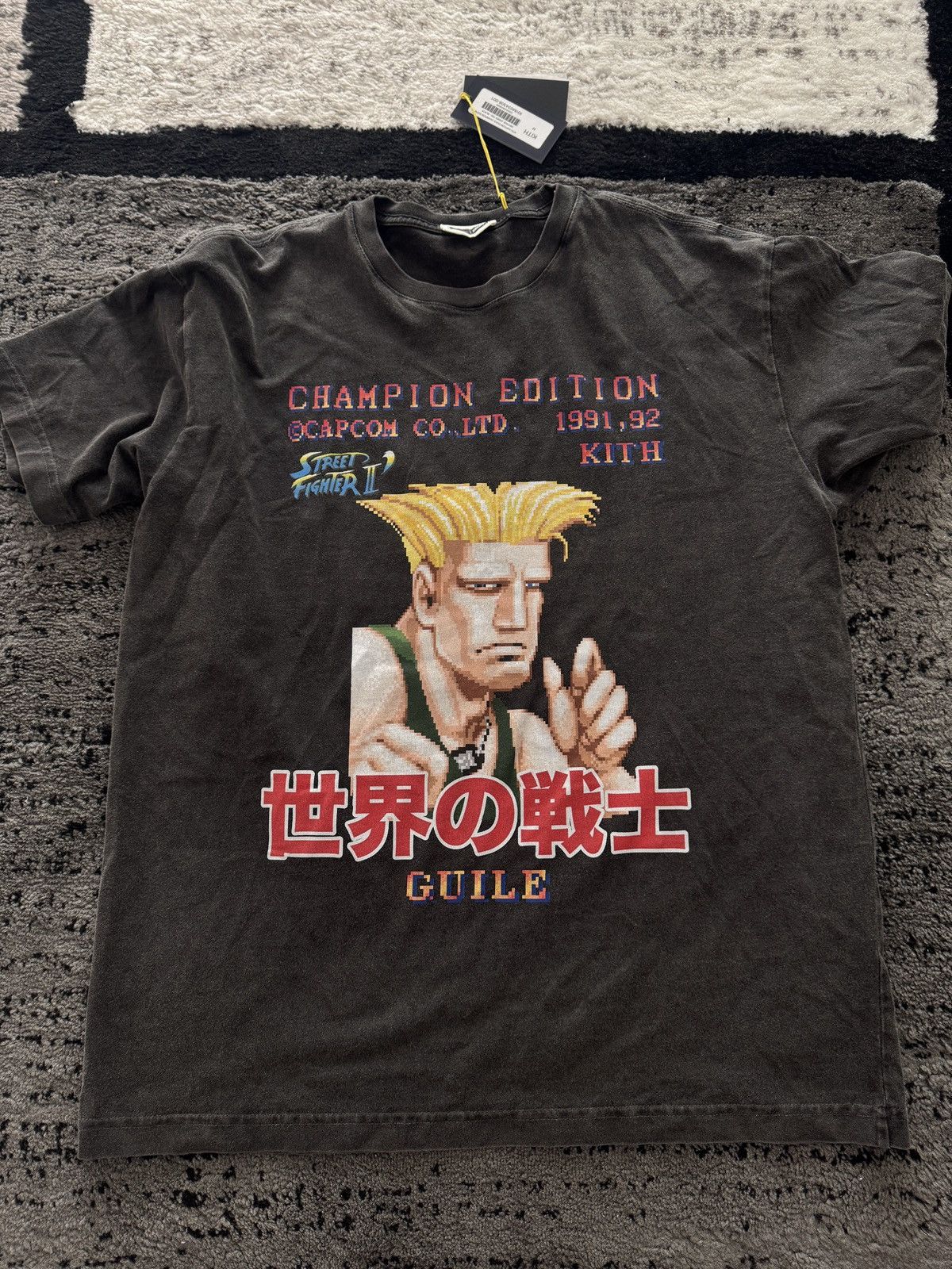 Kith Capcom Guile T Shirt Hoodie, Sweatshirt | FlexRushtees.com
