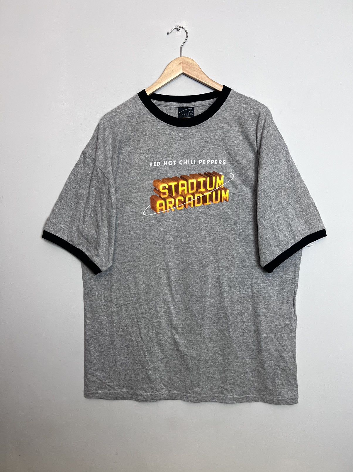 Vintage Red Hot Chili Peppers Stadium Arcadium Ringer Tshirt Hoodie, Sweatshirt | FlexRushtees.com
