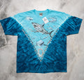 Vintage Liquid Blue Sharks Deadstock Nwt T Shirt 2x Hoodie, Sweatshirt | FlexRushtees.com