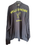 Vetements Black Lightweight Graphic Hoodie T-Shirts, Sweatshirt | FlexRushtees.com
