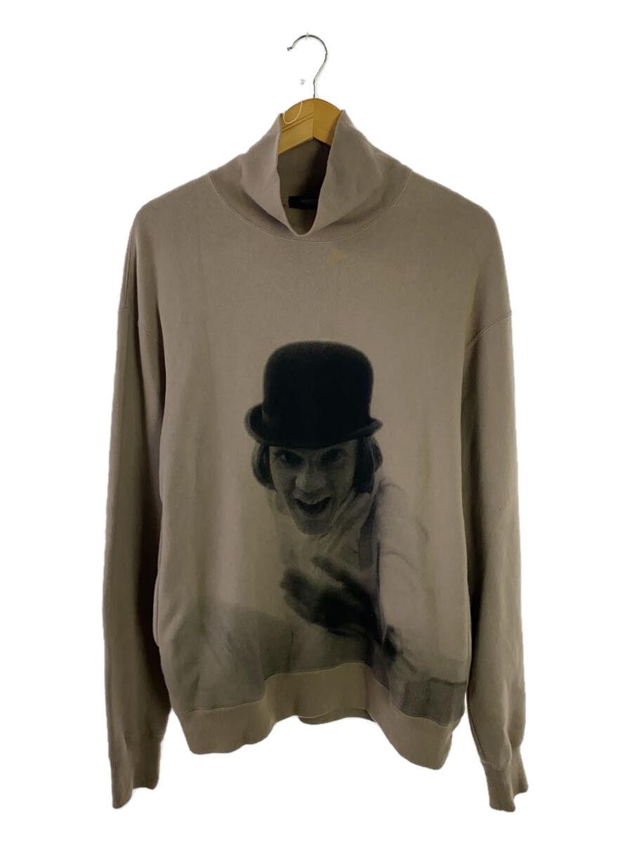 Undercover Sweatshirt Clockwork Orange Cotton Turtle Neck Beige