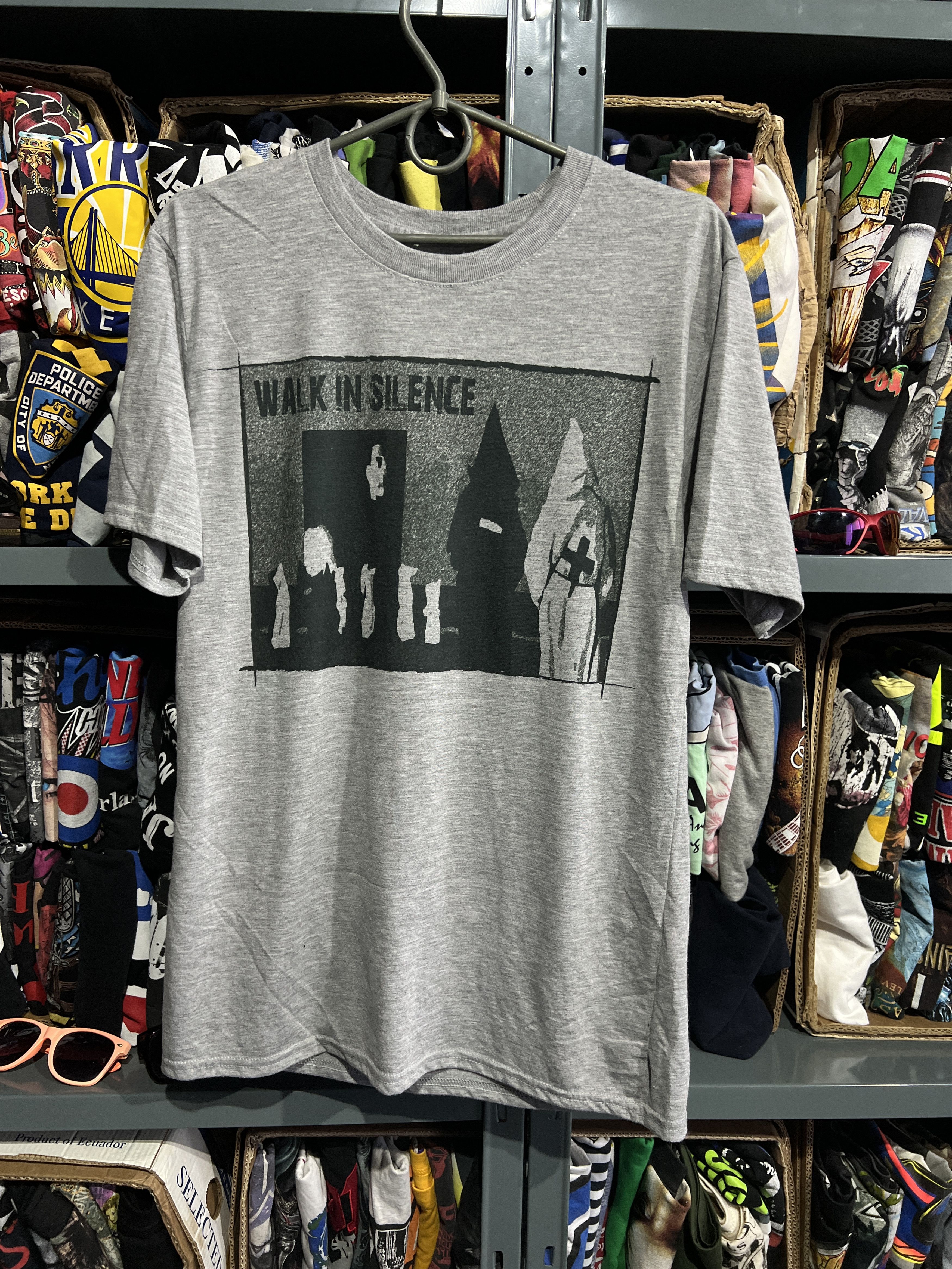 Division Joy Division Walk In Silence T Shirt Size M Hoodie, Sweatshirt | FlexRushtees.com