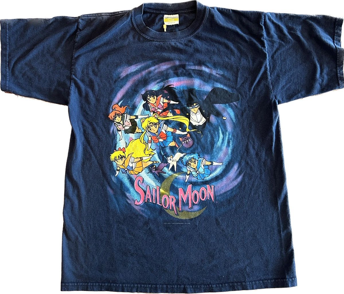 Vintage 1998 Rare Sailor Moon Promo Tee Hoodie, Sweatshirt | FlexRushtees.com