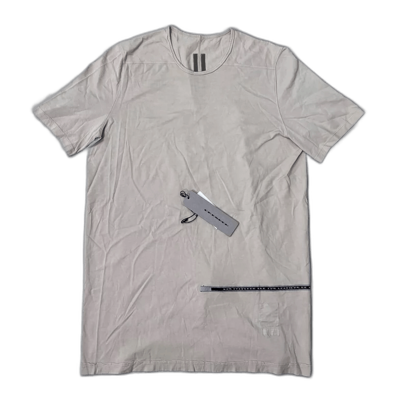 Rick Owens Drkshdw Rickowens Secondary Line Slogan Off White Short Sleeve 2508