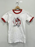 Vintage Oklahoma Basketball Ringer Tee Shirt 70s